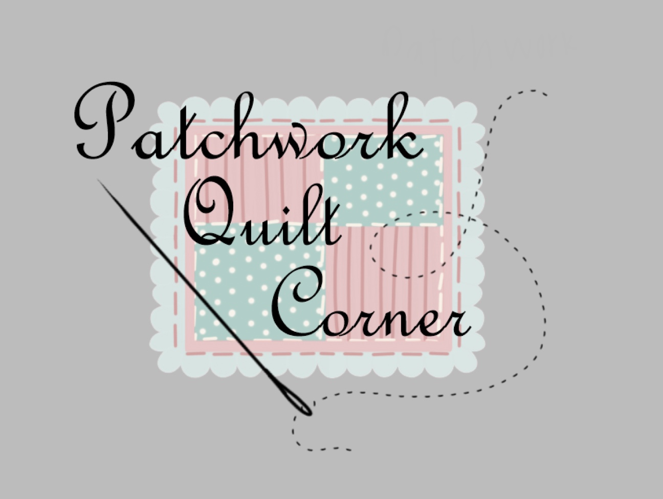 Patchwork Quilt Corner Logo